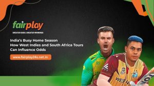 India’s Busy Home Season: How West Indies and South Africa Tours Can Influence Odds