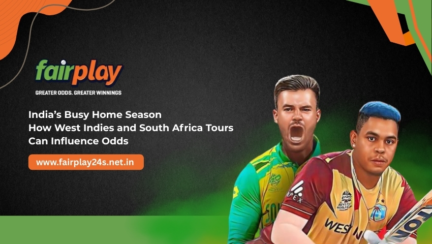 You are currently viewing India’s Busy Home Season: How West Indies and South Africa Tours Can Influence Odds